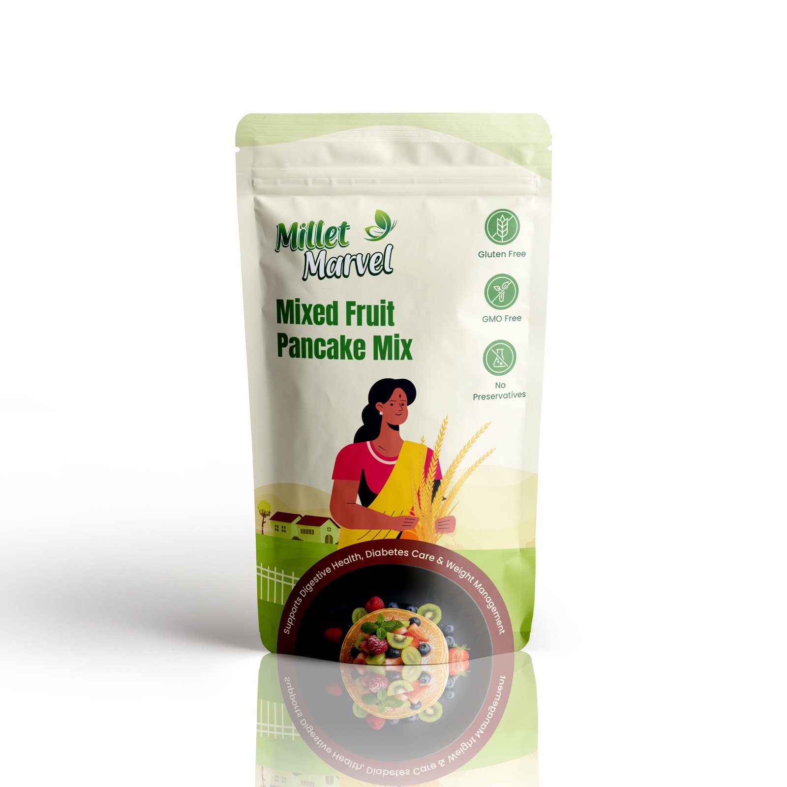 Mixed Fruit Pancake Mix